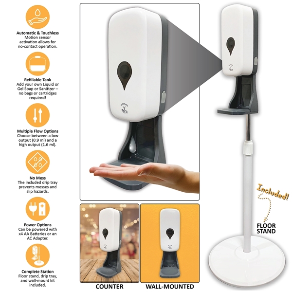 Touchless Hand Sanitizer Dispenser - Image 2
