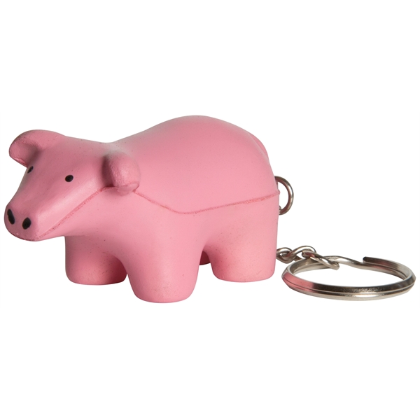 Squeezies® Pig Keyring Stress Reliever - Image 3