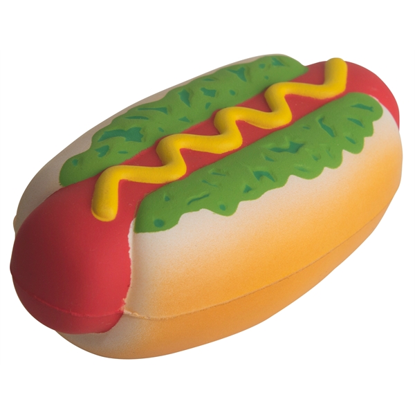 Squeezies® Hot Dog Stress Reliever - Image 1