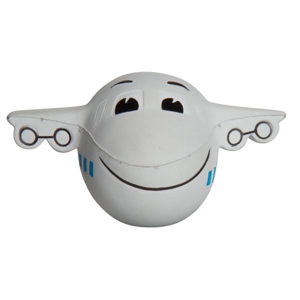 Squeezies® Mini Plane (w/Smile) Stress Reliever - Image 3