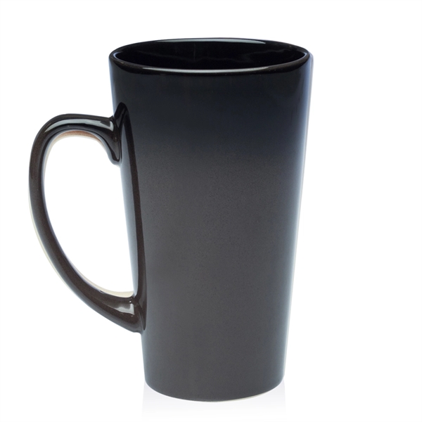16 oz Gradient Coffee Mug w/ Custom Imprint Cafe Latte Mugs - Image 2