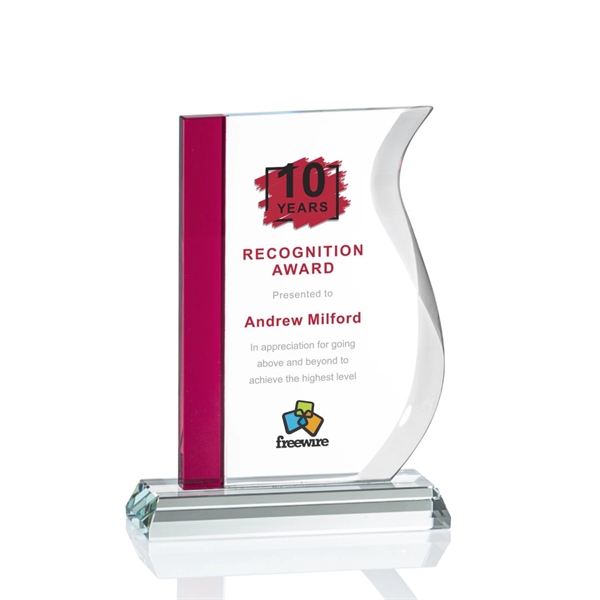 Burbank VividPrint™ Award - Red - Image 2
