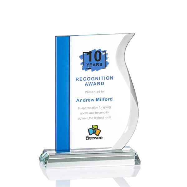 Burbank VividPrint™ Award - Blue - Image 2