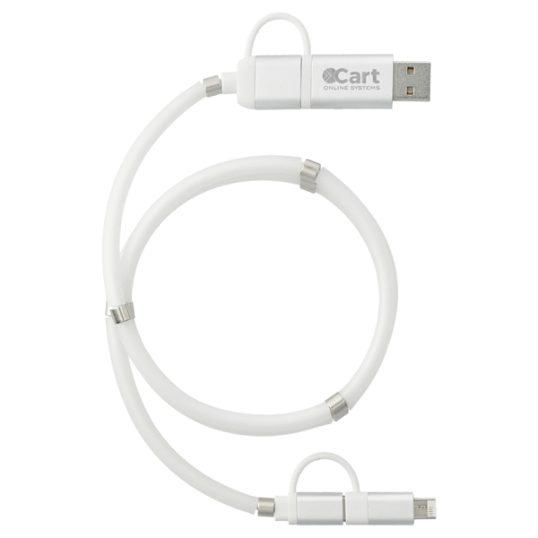 Whirl 5-in-1 Charging Cable with Magnetic Wrap - Image 8