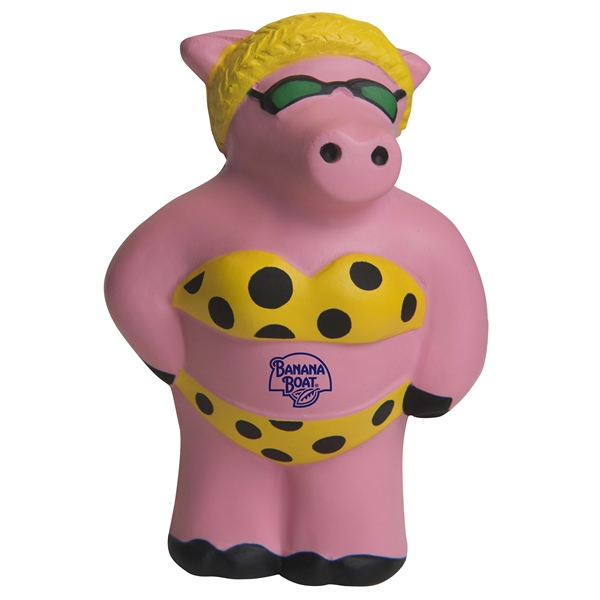 Squeezies® Cool Pig Stress Reliever - Image 1