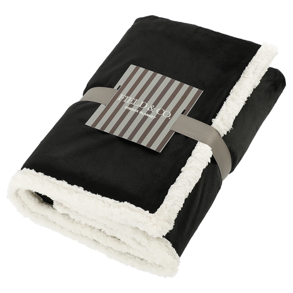 Field & Co. 100% Recycled PET Sherpa Blanket - Image 4
