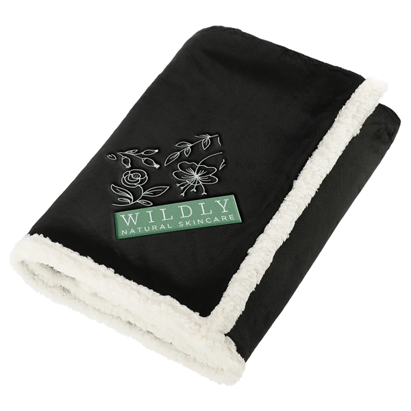 Field & Co. 100% Recycled PET Sherpa Blanket - Image 5