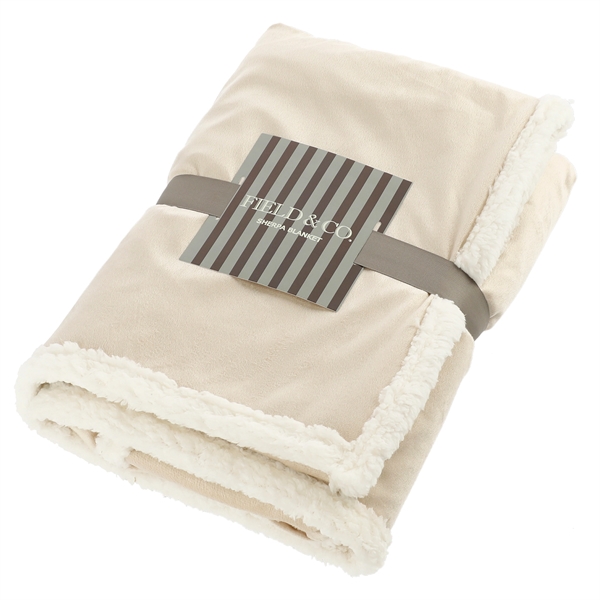 Field & Co. 100% Recycled PET Sherpa Blanket - Image 7