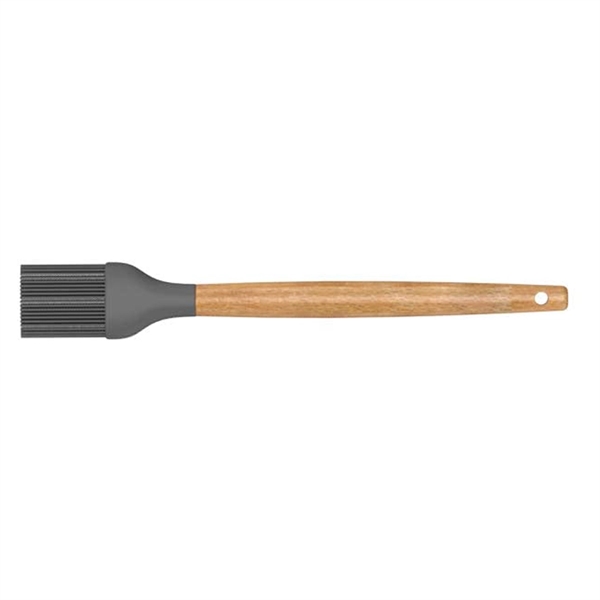 Silicone Kitchen Brush with Wooden Handle, Optional Cooking - Image 6