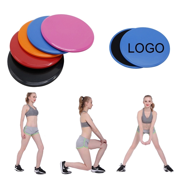 7" Exercise Workout Gliding Discs Yoga Fitness Sliders     - Image 1