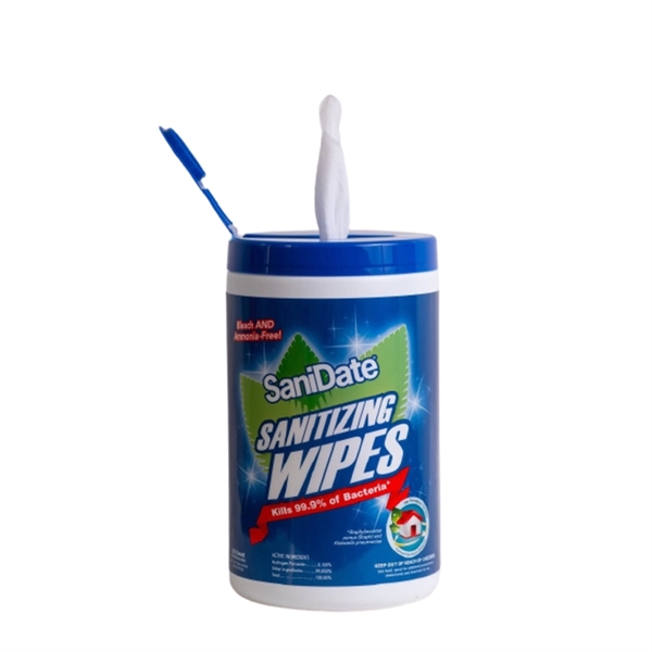 EPA Approved Disinfectant Wipes, 125's - Image 1