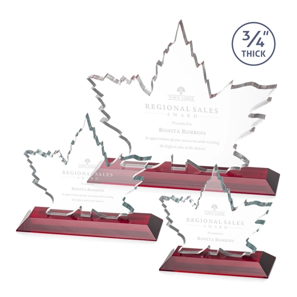 Maple Leaf Award - Red - Image 1