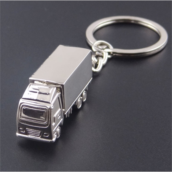 Mini Truck Metal Key Chain - Image 1