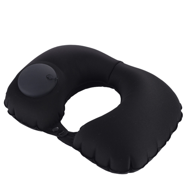 U-Shaped Inflatable Travel Neck Pillow - Image 2
