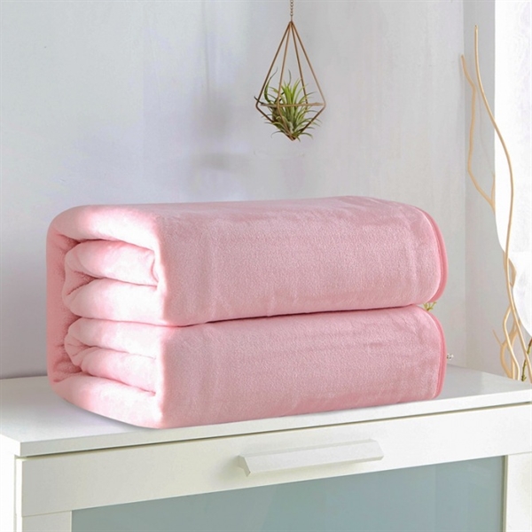 Soft Polyester Fleece Blanket - Image 2