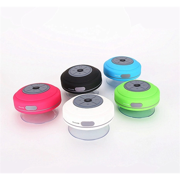 Waterproof Bluetooth Speaker With Suction Cup - Image 2