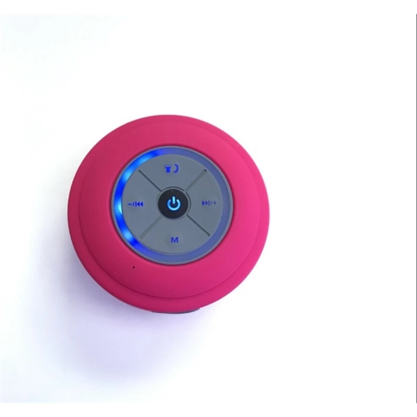 Waterproof Bluetooth Speaker With Suction Cup - Image 3