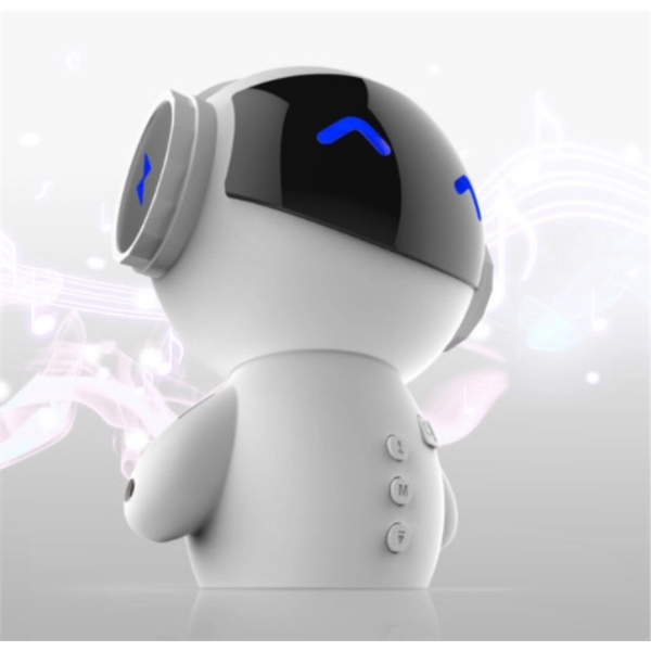 Portable Robot Wireless
 Bluetooth Speaker - Image 3