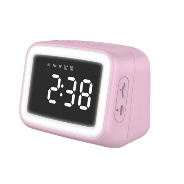 Wireless Bluetooth Speakers with LED Display Alarm Clock - Image 4