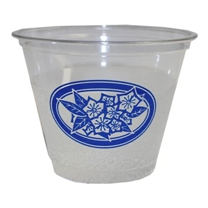 9 oz. Clear Plastic "Flexible" Cold Cup