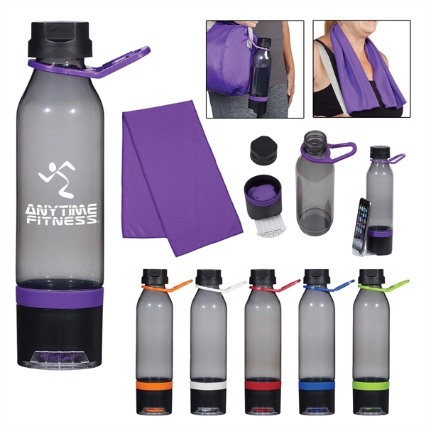 15 Oz. Energy Sports Bottle With Phone Holder - Image 1