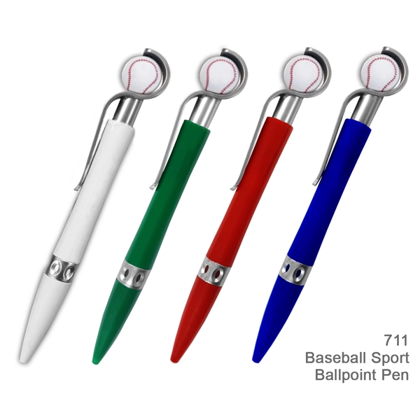 Baseball Sports Ballpoint Pen - Image 1