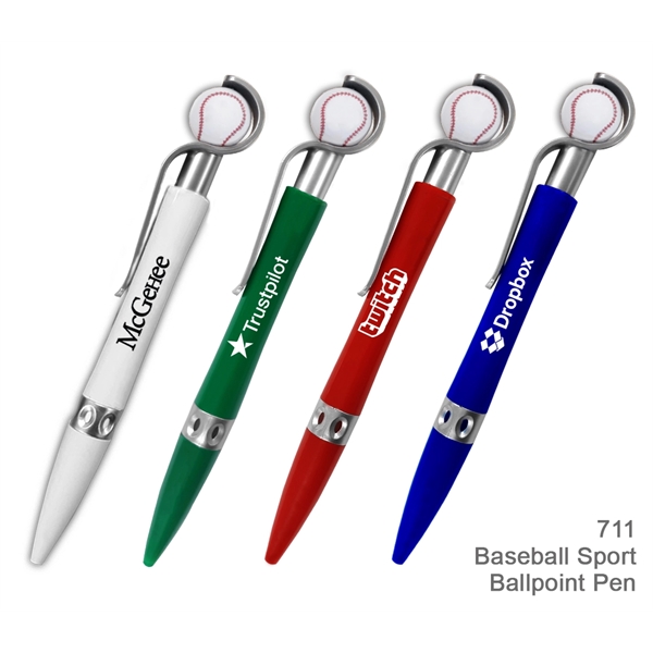 Baseball Sports Ballpoint Pen - Image 2