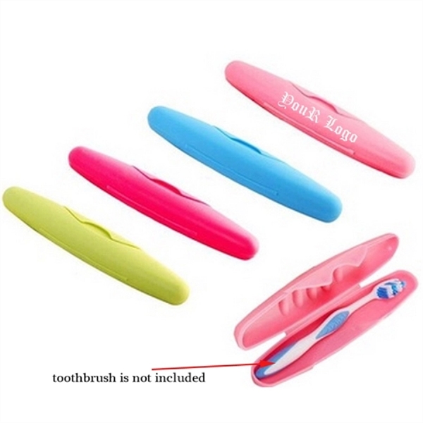 Travel Portable Bamboo Toothbrush Holder Box
