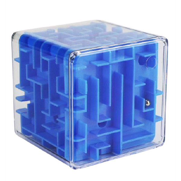 6 Sided Cube Shaped Maze Customized Puzzle