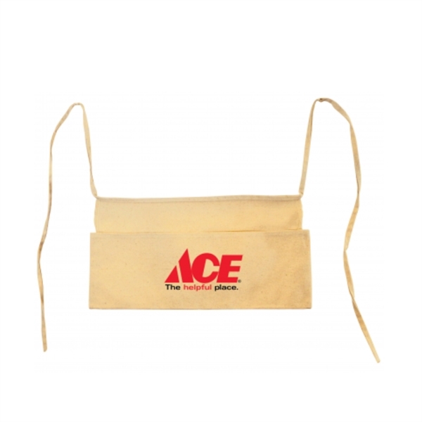 Contractor Waist Apron w/ Custom Imprint & Two Front Pockets - Image 2