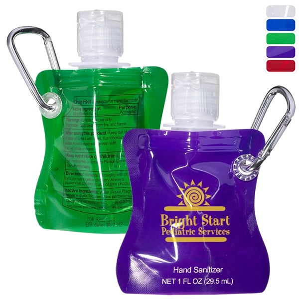 Collapsible Hand Sanitizer - 1 oz. - Image 1