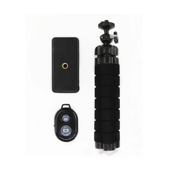Universal Tripod + Wireless Shutter for Smartphones and Tabl - Image 2