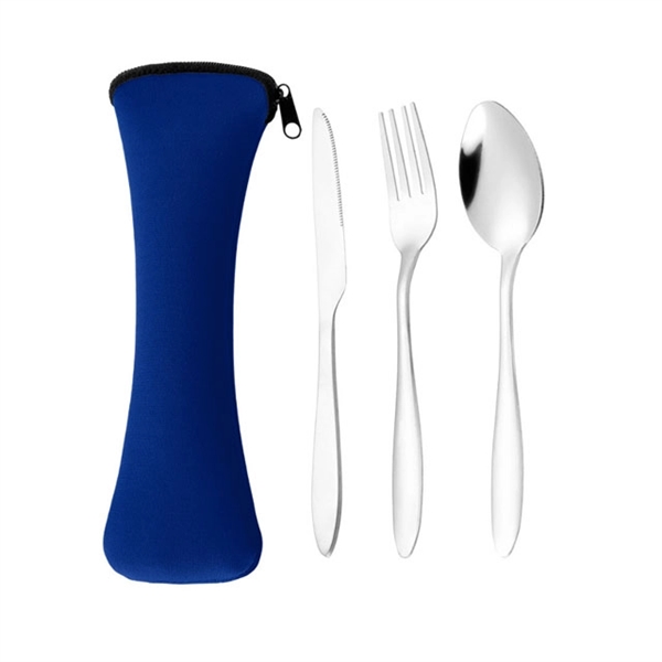 Stainless Steel Tableware Kit & Knife Fork Spoon - Image 6