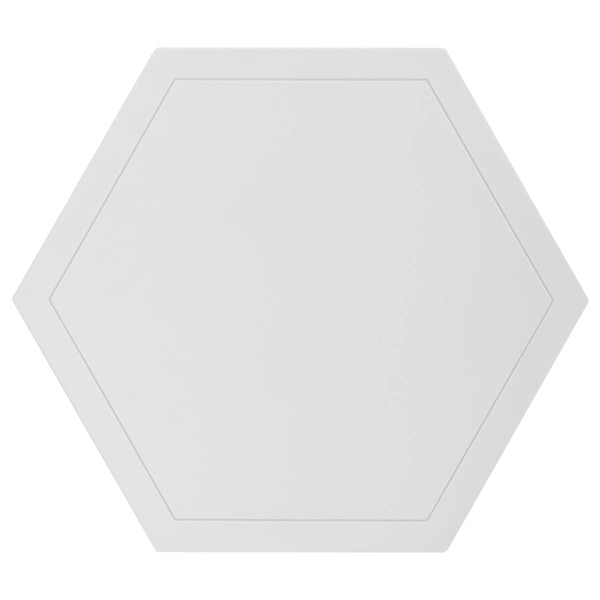 3 1/2'' Hexagon Shaped Silicone Coaster - Image 4