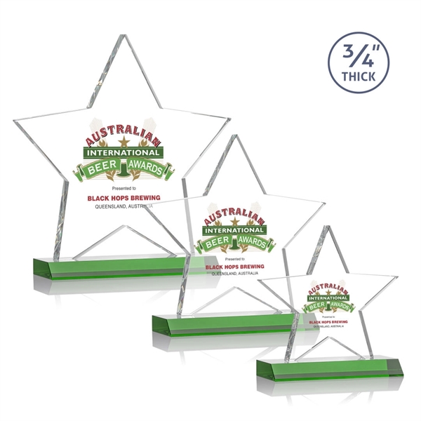 Chippendale VividPrint™ Award - Green - Image 1