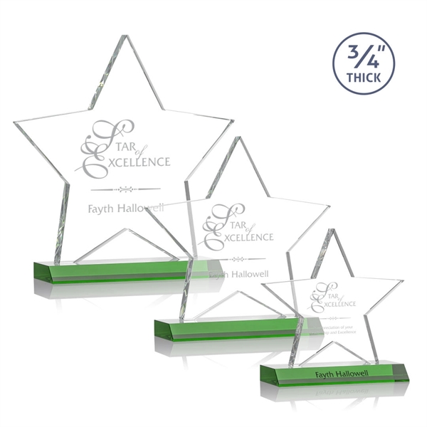 Chippendale Star Award - Green