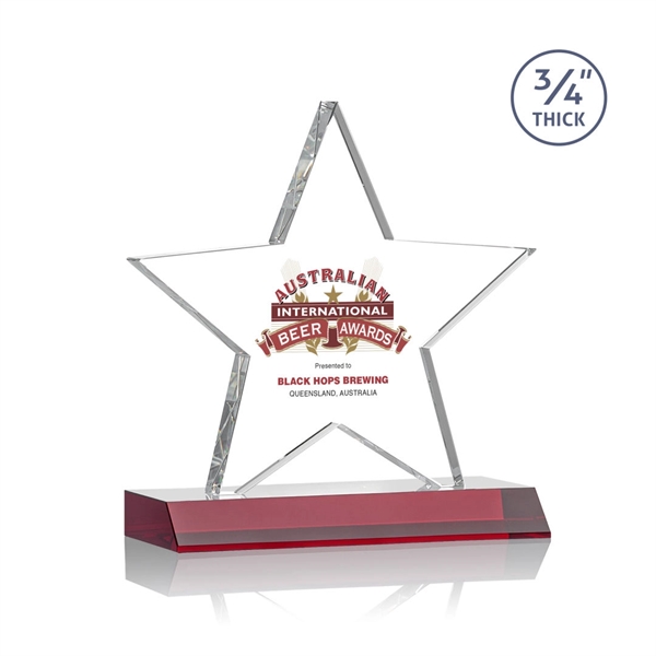 Chippendale VividPrint™ Award - Red - Image 2
