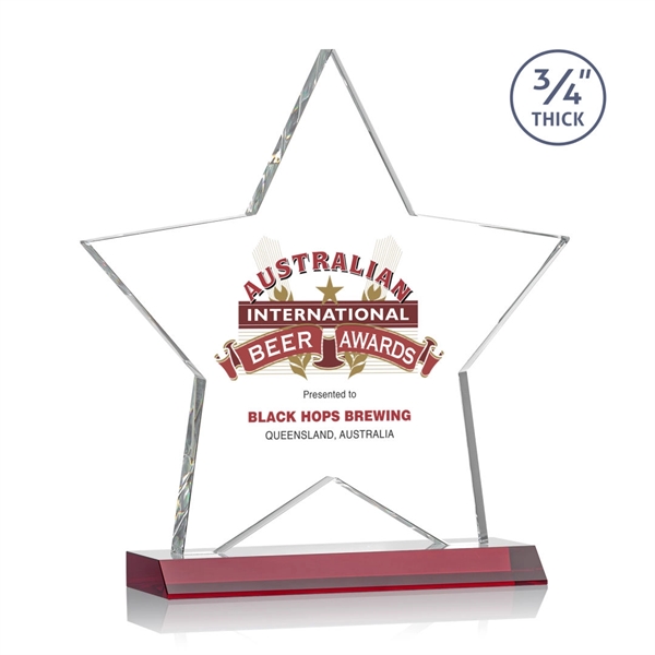 Chippendale VividPrint™ Award - Red - Image 4
