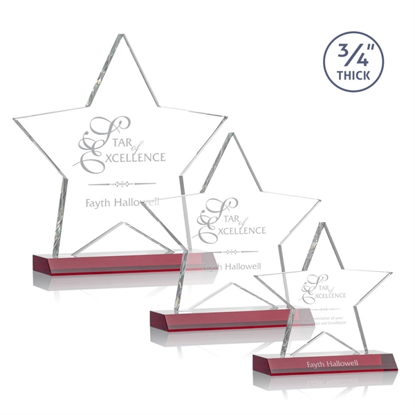Chippendale Star Award - Red
