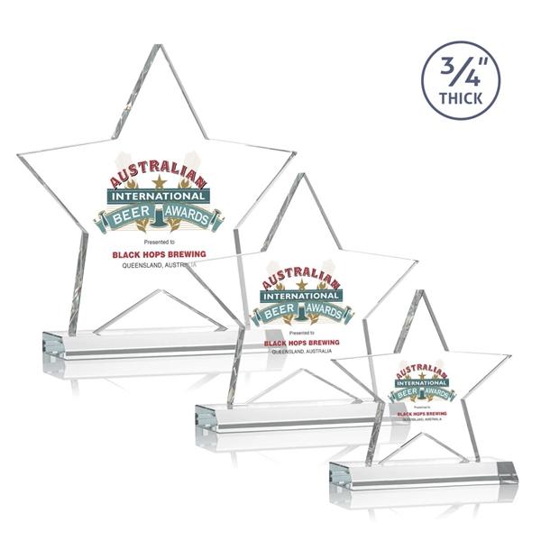 Chippendale VividPrint™ Award - Clear - Image 1
