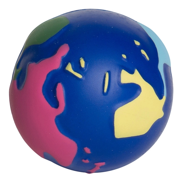 Squeezies® Multi-Color Earth Stress Reliever - Image 1