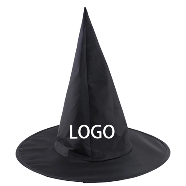 Black Halloween Witch Hat Party Hat - Image 3