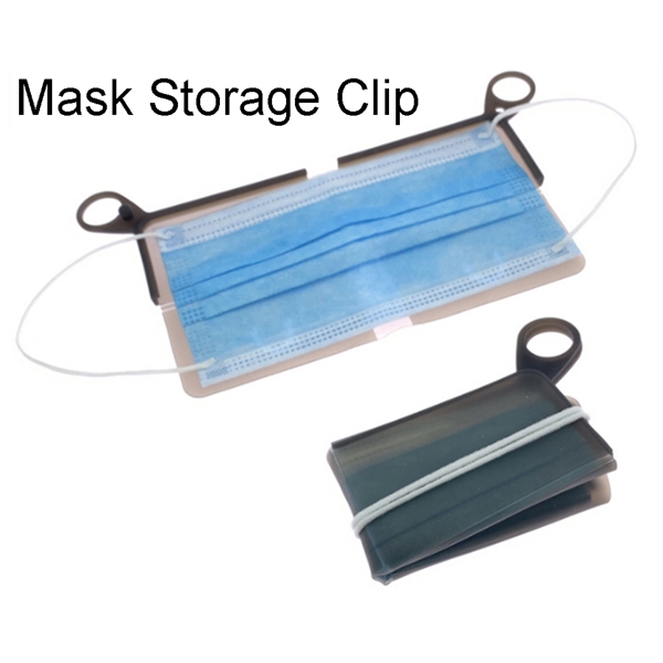 Foldable Silicone Face Mask Storage Case     - Image 1