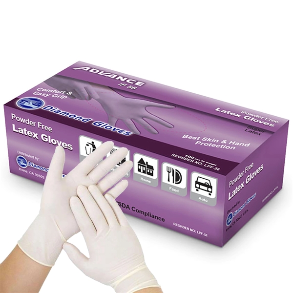 Latex Powder-Free Gloves - Image 1