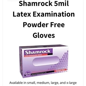 OTG Inventory 9"Virus Medical Powder-Free Latex Gloves