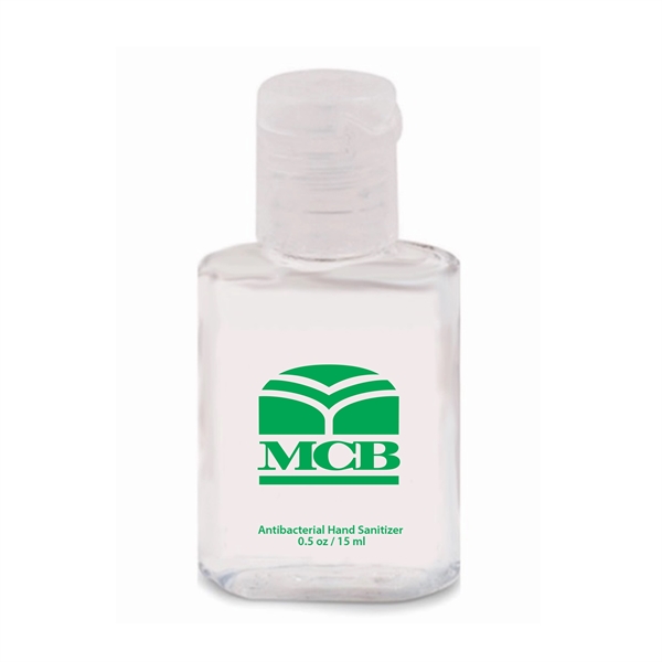 0.5 oz Square Antibacterial Hand Sanitizer  Gel - Image 1