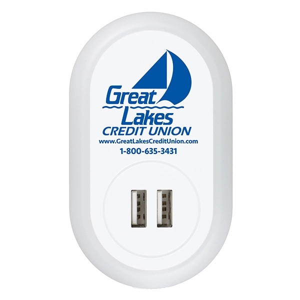 ChargeBright UL Listed Dual USB Wall Charger & AC Adaptor - Image 3
