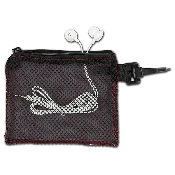 TechMesh Charge Mobile Tech Earbud and Charger Kit in Pouch - Image 8
