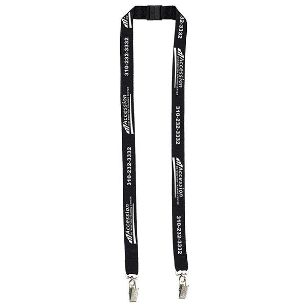 3/4" Dual Attachment Lanyard with Breakaway Safety Release - Image 4
