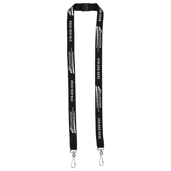 3/4" Dual Attachment Lanyard with Breakaway Safety Release - Image 9